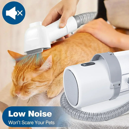 Dog Grooming Kit with Vacuum 2.5L – Pet Hair Vacuum Cleaner, Clippers & 5 Grooming Tools