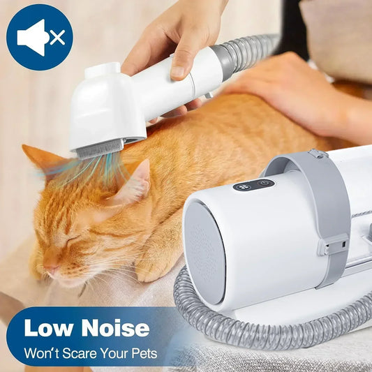 Dog Grooming Kit with Vacuum 2.5L – Pet Hair Vacuum Cleaner, Clippers & 5 Grooming Tools