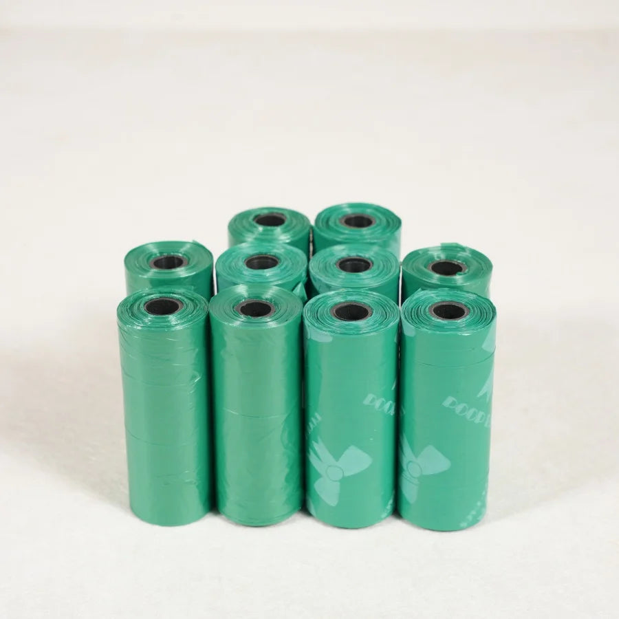 120-Pack Extra Thick Dog Poop Bags – Leakproof Waste Bags in Pink & Purple, High-Quality Polyethylene