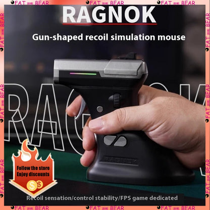 ErgoStrike 7 Gaming Mouse – Recoil Feature, Ergonomic Design for FPS & Shooting Games