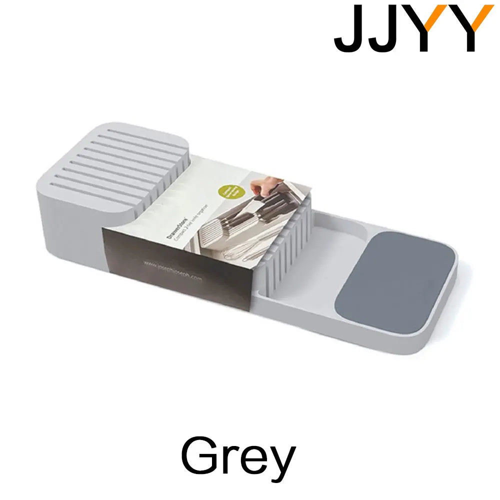 Practical Drawer Organizer Knives Separation Finishing Storage Box Knife Organizer Kitchen Accessories High Quality