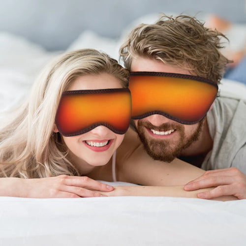 Portable Electric Heated Eye Massager – USB-Powered Warm Eye Mask for Dry Eyes, Dark Circles & Sleep Relief