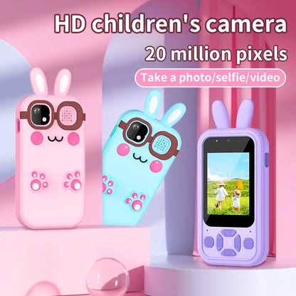 Unicorn Kids Smartphone Toy with HD Camera & Touchscreen | Cartoon Puzzle Games & Music Player | No SIM Card, Gift for Girls & Boys