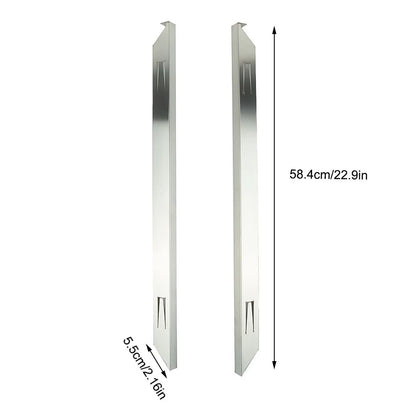 Kitchen Tools Gap Clip 390g Between Edge Cover Integrated Stove Oven Filler Stainless Steel Household Products