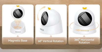 Automatic Cat Laser Toy – Interactive Adjustable Electric Smart Pet Toy for Indoor Cats & Dogs