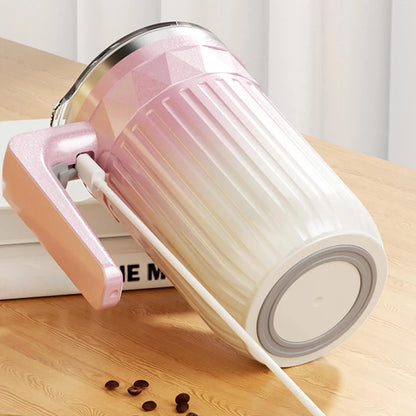 450ml Automatic Self-Stirring Heated Coffee Mug – Rechargeable Mixing Cup with