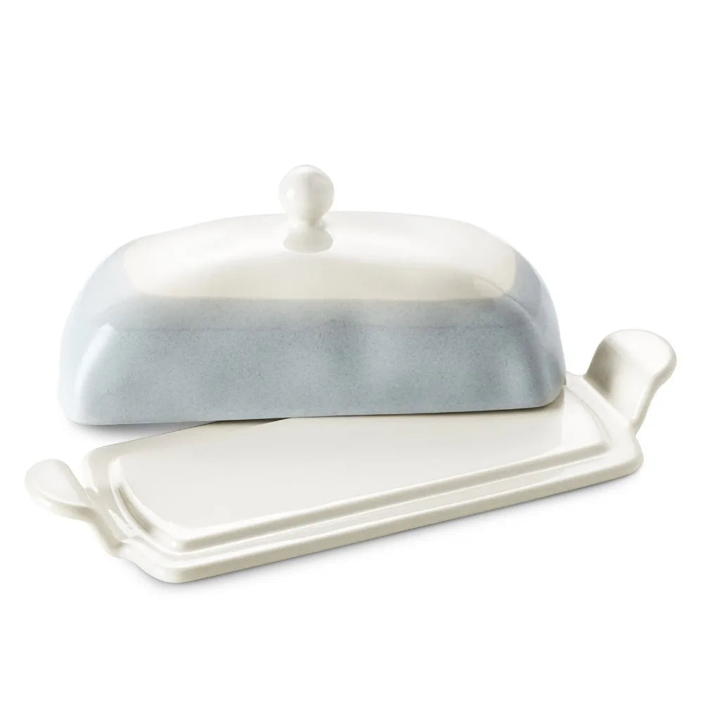 Kitchen Organizer Ceramic Butter Dish Reusable Household Butter Box with Lid Cheese Fresh-keeping Box Bar