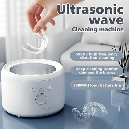 Ultrasonic Cleaner 50kHz – High-Frequency Cleaning Machine for Jewelry & Teeth Braces