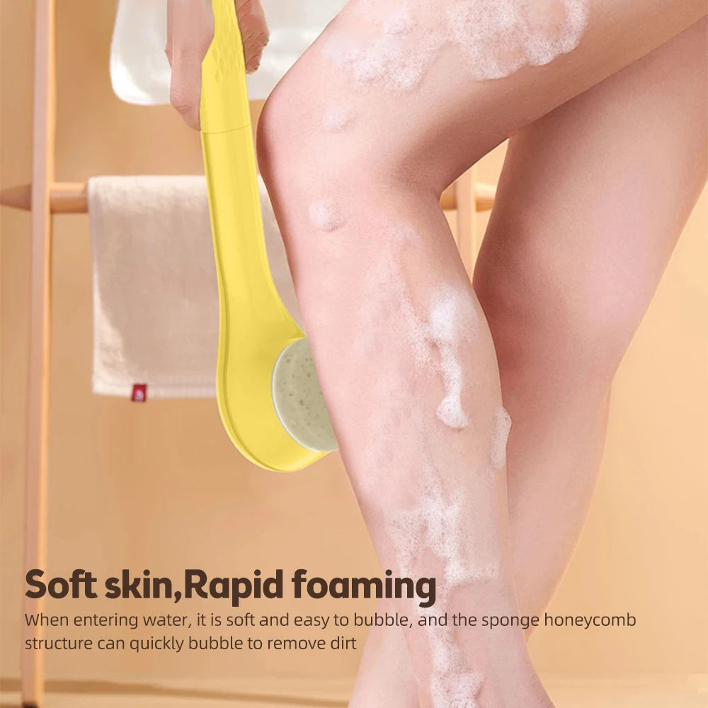 Electric Shower Brush – Rechargeable IPX7 Waterproof, 3-Speed 6-in-1 Wireless Body Scrubber