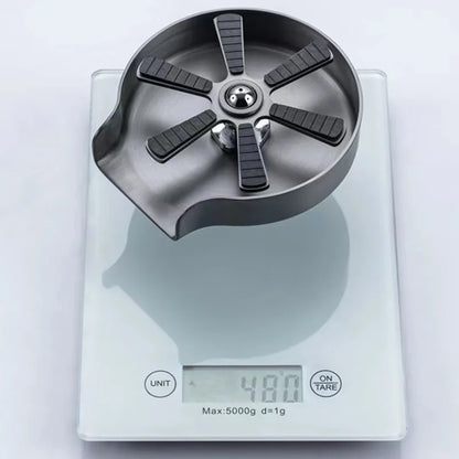 Kitchen Sink Cup Washer Automatic Stainless Steel Pressure Spray Washer Cup Cleaning Tool Faucet Bar Rinser Coffee Pitcher