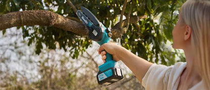 SEESII 6″ Cordless Mini Chainsaw – 15.2cm Rechargeable Electric Pruning Saw, Compatible with Makita 18V Battery