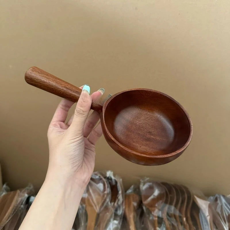 Kitchen Spoon, Wooden Spoon, Extra Large Size, Serving Spoon, Internet Famous, Vermicelli, Dry Rice Spoon