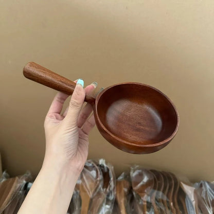 Kitchen Spoon, Wooden Spoon, Extra Large Size, Serving Spoon, Internet Famous, Vermicelli, Dry Rice Spoon