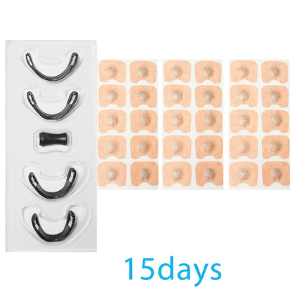 Nasal Breathing Dilator Kit – Anti-Snoring Nose Strips & Magnetic Nose Clip for Better Sleep