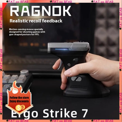ErgoStrike 7 Gaming Mouse – Recoil Feature, Ergonomic Design for FPS & Shooting Games