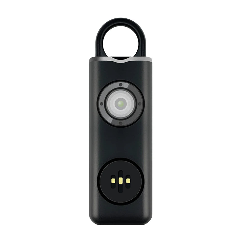 Anti-Wolf Alarm for Women & Kids  - Rechargeable 130dB Loud Personal Safety Siren Keychain with Emergency Flashlight