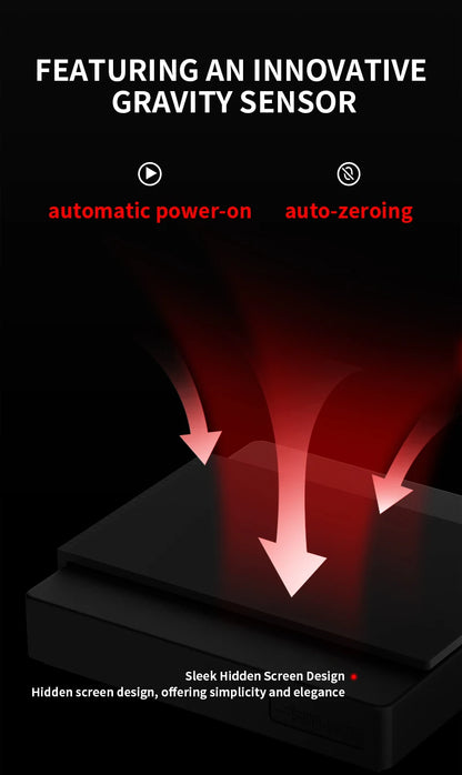 MHW-3BOMBER Digital Coffee Scale – High-Precision Rechargeable Espresso Kitchen Scale