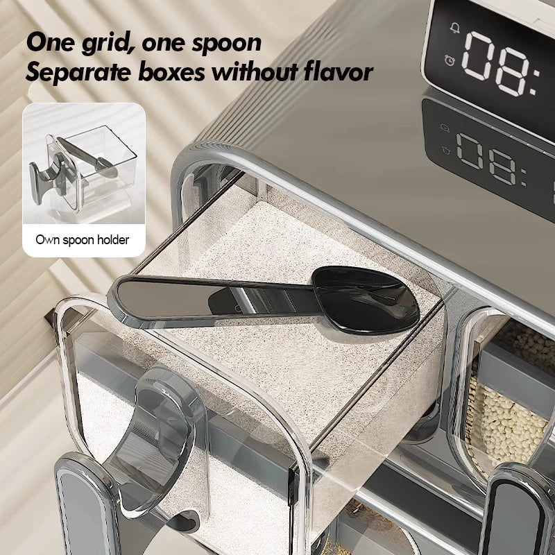 Kitchen Seasoning Jar Household Seasoning Salt Jar Wall Mounted Non Perforated Strong Suction Cup Combination Set