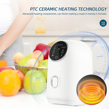 DIY Facial Mask Maker Machine – Automatic Home Spa Mask Making with Fruit, Vegetable & Milk