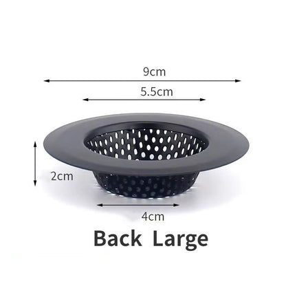 Stainless Steel Sink & Shower Drain Strainer – Hair Catcher, Food & Slag Stopper for Kitchen & Bathroom