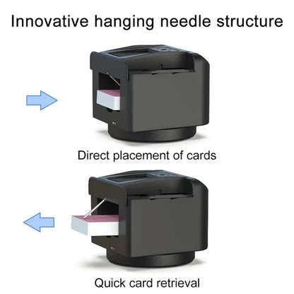 Automatic Playing Card Shuffler Mixer Games Poker Sorter Machine Dispenser for Travel Home Party Poker Device 5200mAh