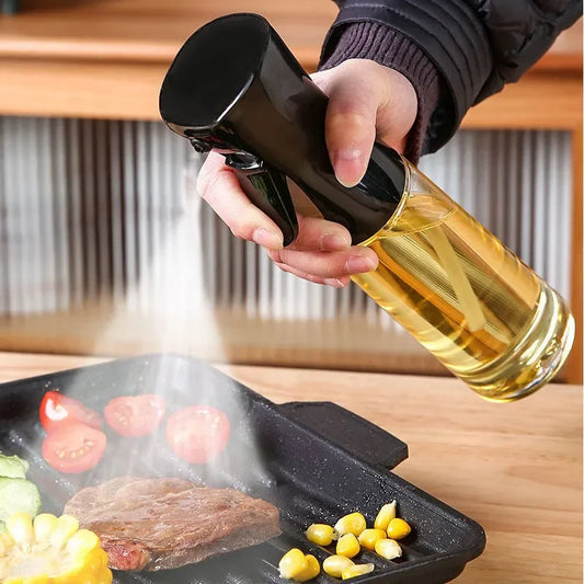 Oil Spray Bottle –  200/300/500ML , reliable  Plastic Cooking Sprayer, Olive Oil, Vinegar & BBQ