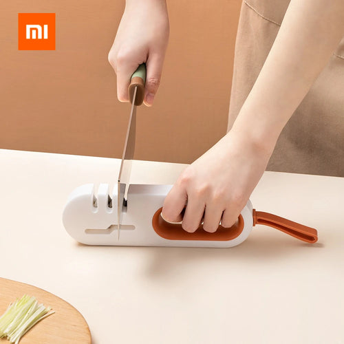 Xiaomi 4-in-1 Professional Knife Sharpener – Multi-Purpose Whetstone & Scissors Grinding Tool with Drill Machine