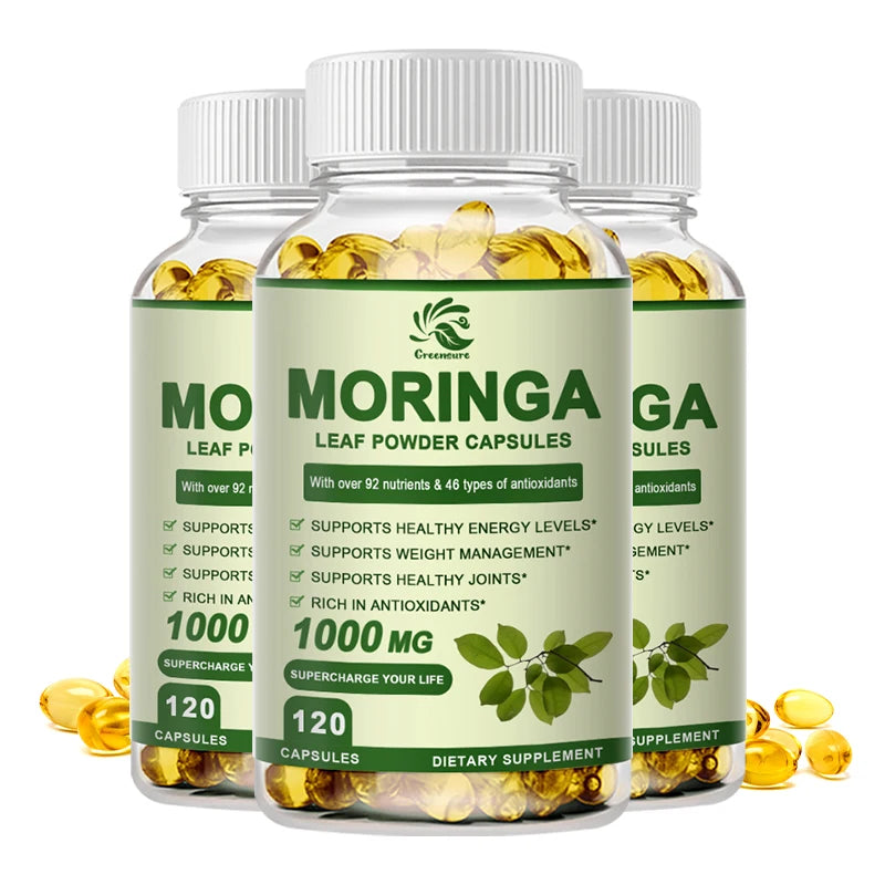 Moringa Oil Promotes Metabolism Supports Weight Loss, Repairs Damaged Cells, Alleviates Iflammation Cardiovascular Health