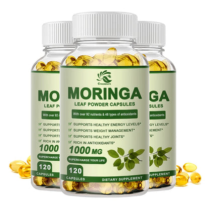 Moringa Oil Promotes Metabolism Supports Weight Loss, Repairs Damaged Cells, Alleviates Iflammation Cardiovascular Health