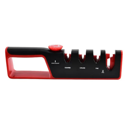 Kitchen Knife Sharpener 4-in-1 Angle Adjustable for Home Precision Scissors Professional Knives and Whetstone Sharpener Tools