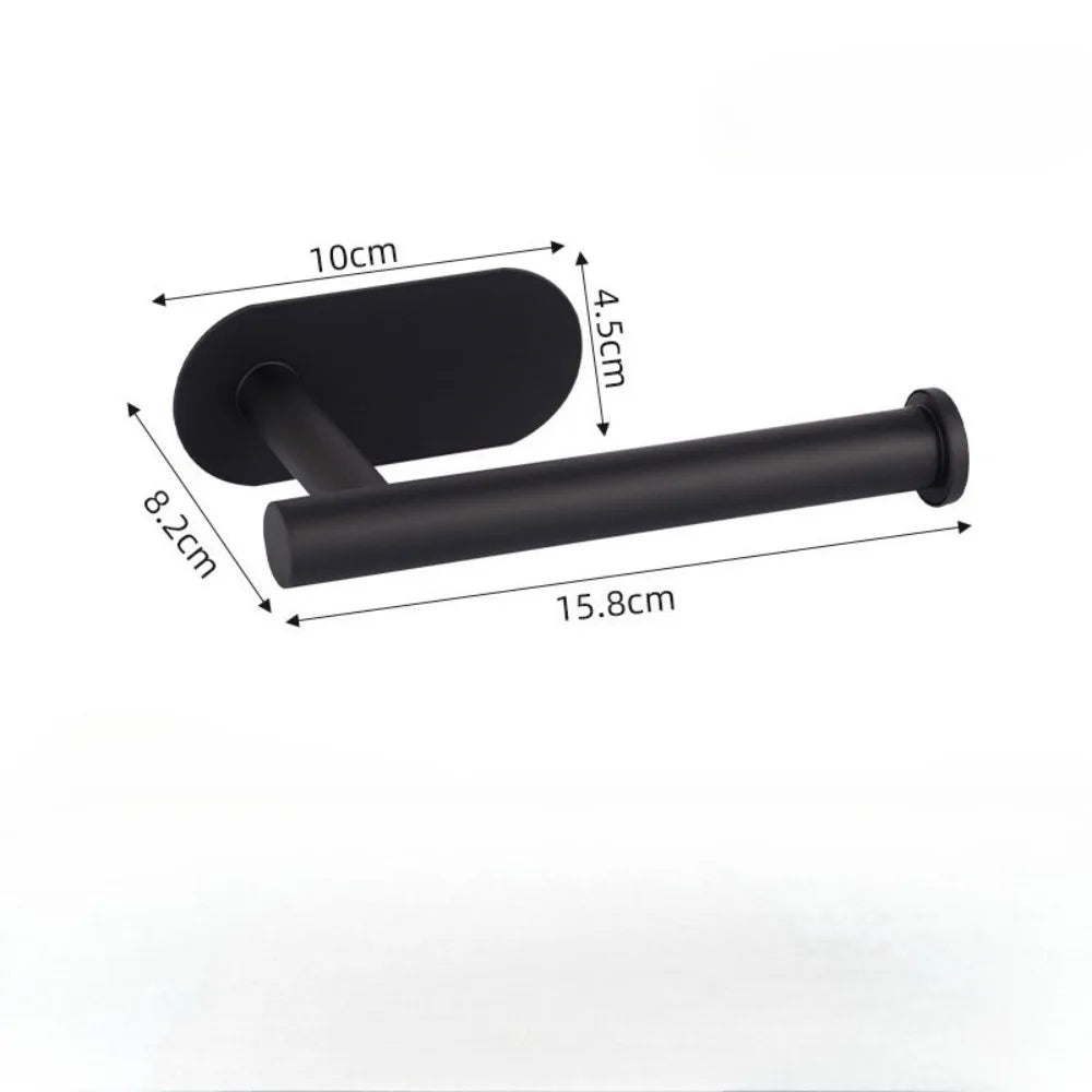 Kitchen Paper Towel Holder Adhesive Tissue Hanger Toilet Roll Paper Dispenser Cabinet Storage Napkin Rack Bathroom Accessories