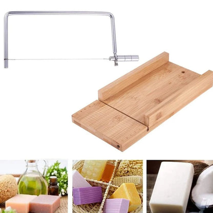 Kitchen Gadgets Wood Cheese Slicer Stainless Steel Wire with Scale Ham Slicer Handmade Cheese Cutter Butter