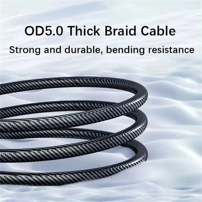 120W Super Fast Charging Cable – USB-A to USB-C & USB-C to USB-C with LED Display (Not Compatible with Xiaomi/iPhone/Samsung)