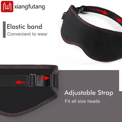 Heated Eye Mask for Dry Eyes – Warm & Hot Compress with 3 Heat Levels for Sleep & Dark Circles