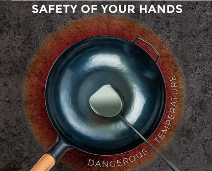 Kitchen Utensils Wok Spatula Spoon Chinese Traditional HandMade Iron Spatula Ladle Wok Tool Set Kitchen Tool Cooking Accessories