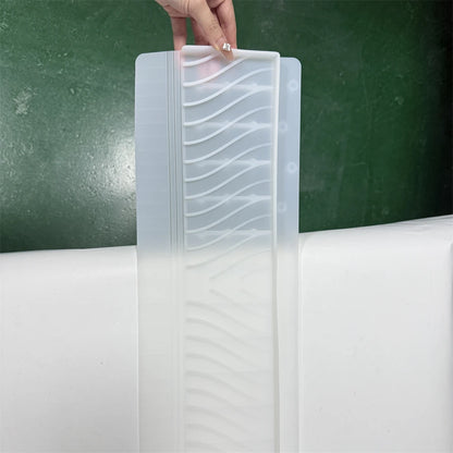 Kitchen Sink Edge Protector Silicone Bathtub Wash Basins Splash Guard Countertop Protector  Prevent Splashes Accessories