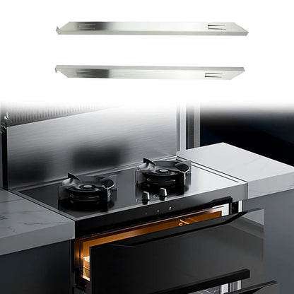 Kitchen Tools Gap Clip 390g Between Edge Cover Integrated Stove Oven Filler Stainless Steel Household Products