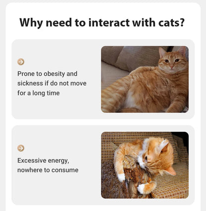Automatic Cat Laser Toy – Interactive Adjustable Electric Smart Pet Toy for Indoor Cats & Dogs