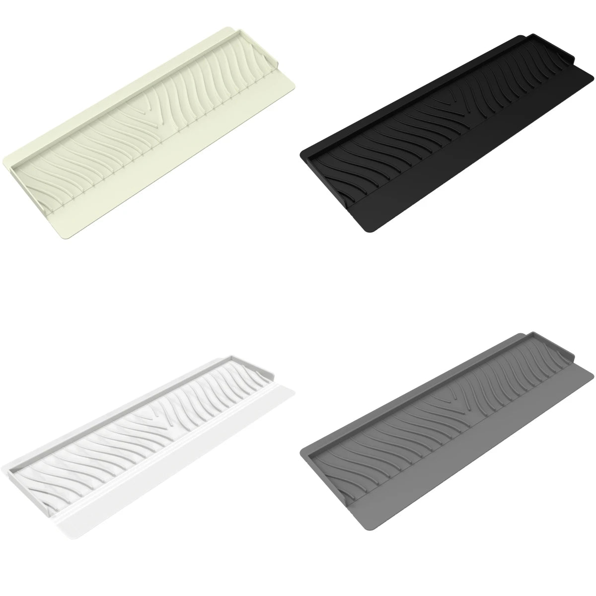 Kitchen Sink Edge Protector Silicone Bathtub Wash Basins Splash Guard Countertop Protector  Prevent Splashes Accessories