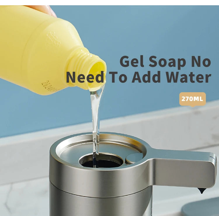 Automatic Touchless Soap Dispenser – Smart Sensor Kitchen & Bathroom Soap Machine, 304 Stainless Steel