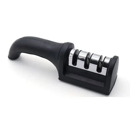 3-Segment Knife Sharpeners for Kitchen Knives Stainless Steel Three-Purpose Sharpening Stone for Kitchen Tools