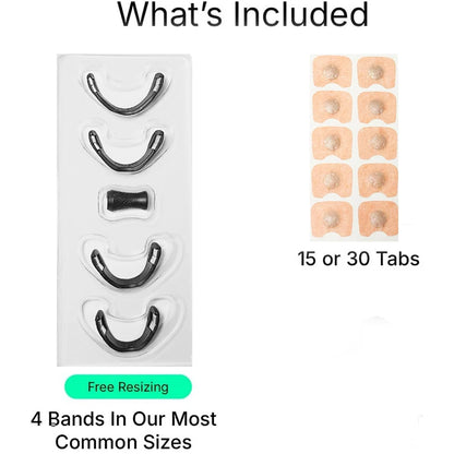 Nasal Breathing Dilator Kit – Anti-Snoring Nose Strips & Magnetic Nose Clip for Better Sleep