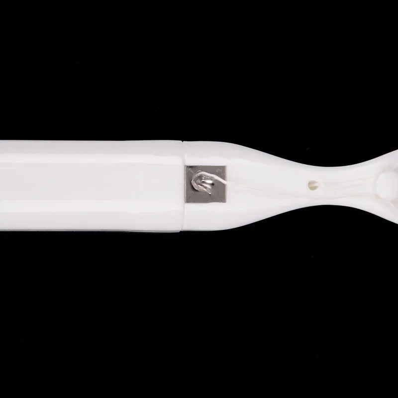 1Pcs 30m Reusable Dental Floss Holder Ultra Thin Flat Wire Micro Wax Mint Interdental Cleaner Dental Flosser