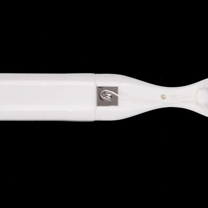 1Pcs 30m Reusable Dental Floss Holder Ultra Thin Flat Wire Micro Wax Mint Interdental Cleaner Dental Flosser