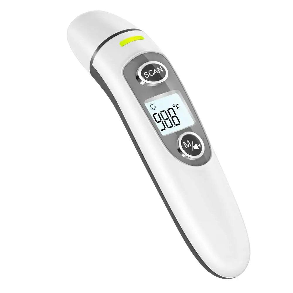 Kingclinic Digital Ear & Forehead Thermometer – 1-Second Fast Reading for Kids, Adults & Family Use