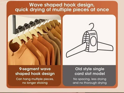 Mini Portable Dryer Foldable Electric Dryer Intelligent Timed Fast Drying Household Cabinet with Drying Bag Compact Travel Style