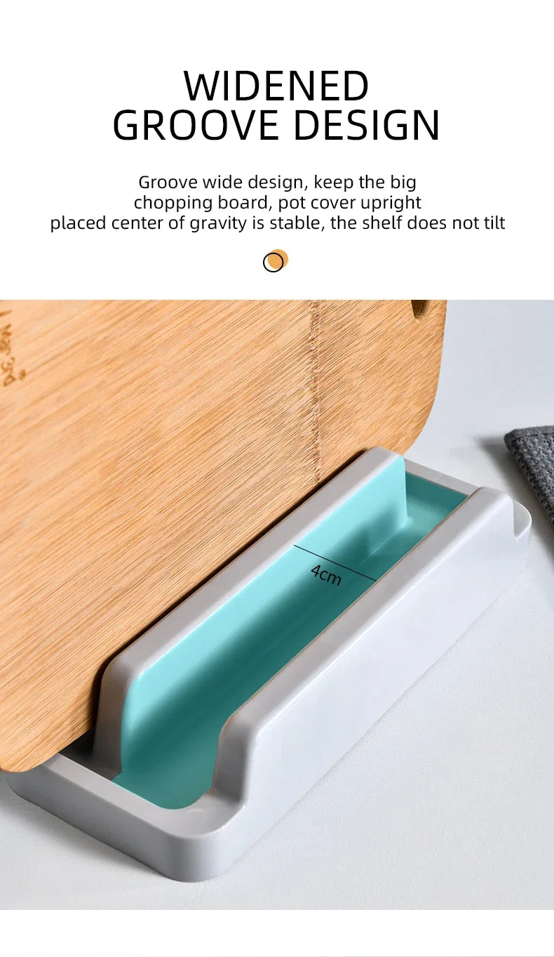 Multifunctional Tool Storage Rack Home Supplies Kitchen Shelves Chopstick Barrel Pot Cover Rack Knife Holder Kitchen Accessories