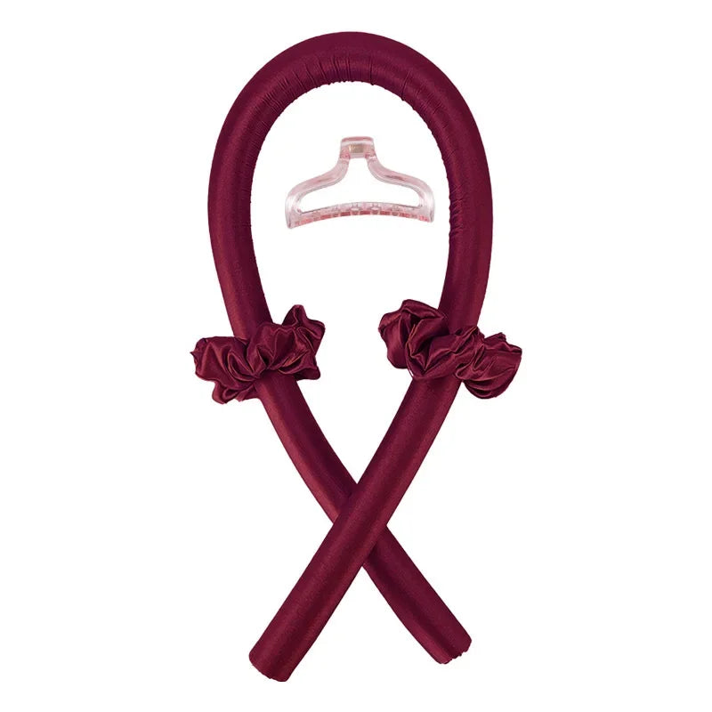 Heatless Curling Rod Headband No Heat Silk Curls Ribbon Hair Rollers Sleeping Soft Headband Lazy Hair Curlers Hair