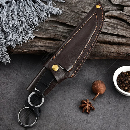 Kitchen Knife Set Chef Buther Boning Knife Utility Knife Stainless Steel Handle Slicing Meat Fish Cleaver Kitchen Knives Set