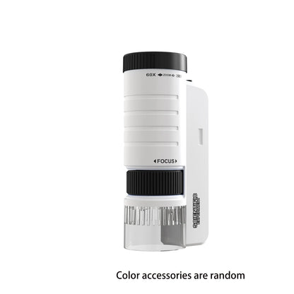 Handheld Microscope Kit for Kids – Home School Science Lab Educational Toy, Biological Exploration Birthday Gift